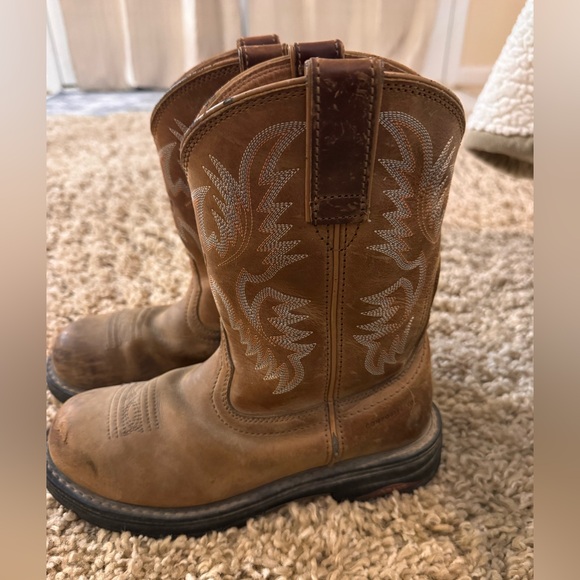 Ariat Tracey Womens Brown Composite Work Toe Boots Outdoors 7 1/2 - Picture 4 of 15